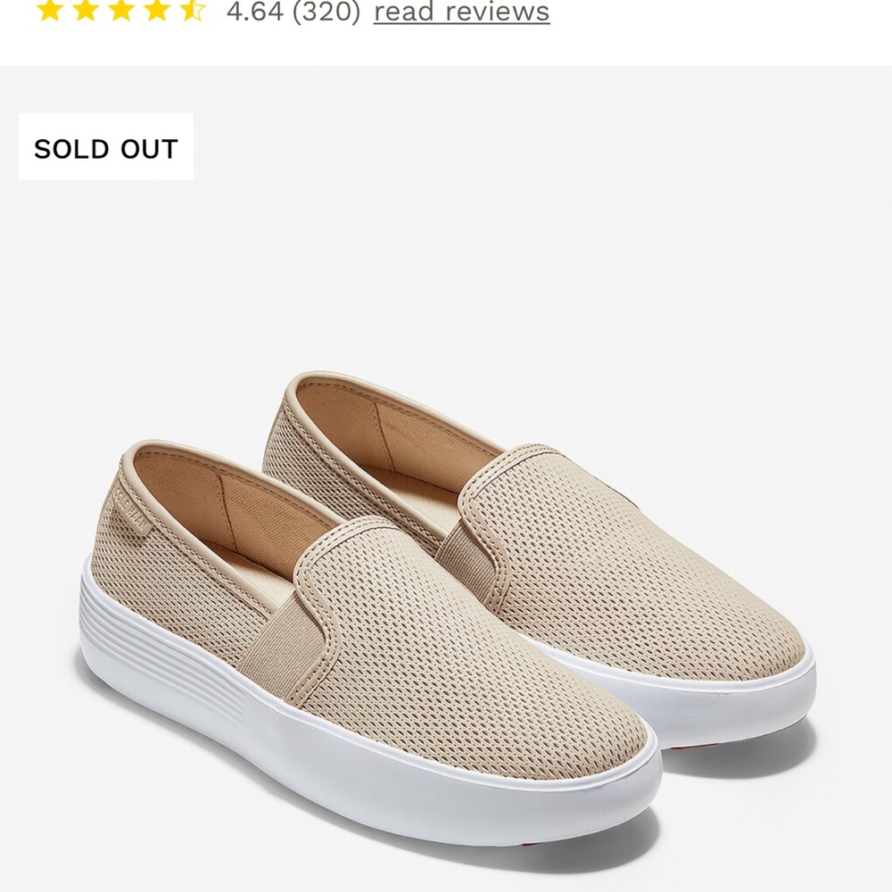 Cole Haan -  Grand Crosscourt Slip-On Snea…